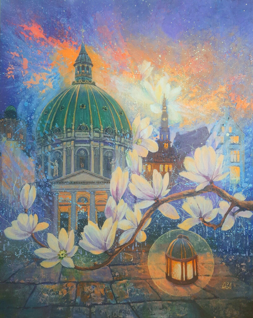 Painting of Iryna Makhovska